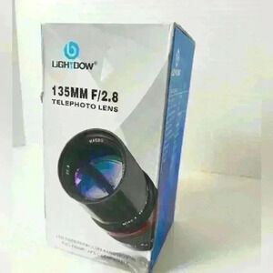 LIGHTDOW 135mm F/2.8 Telephoto Lens LOW DISPERSION ULTRA NANO CRYSTAL FULL FRAME